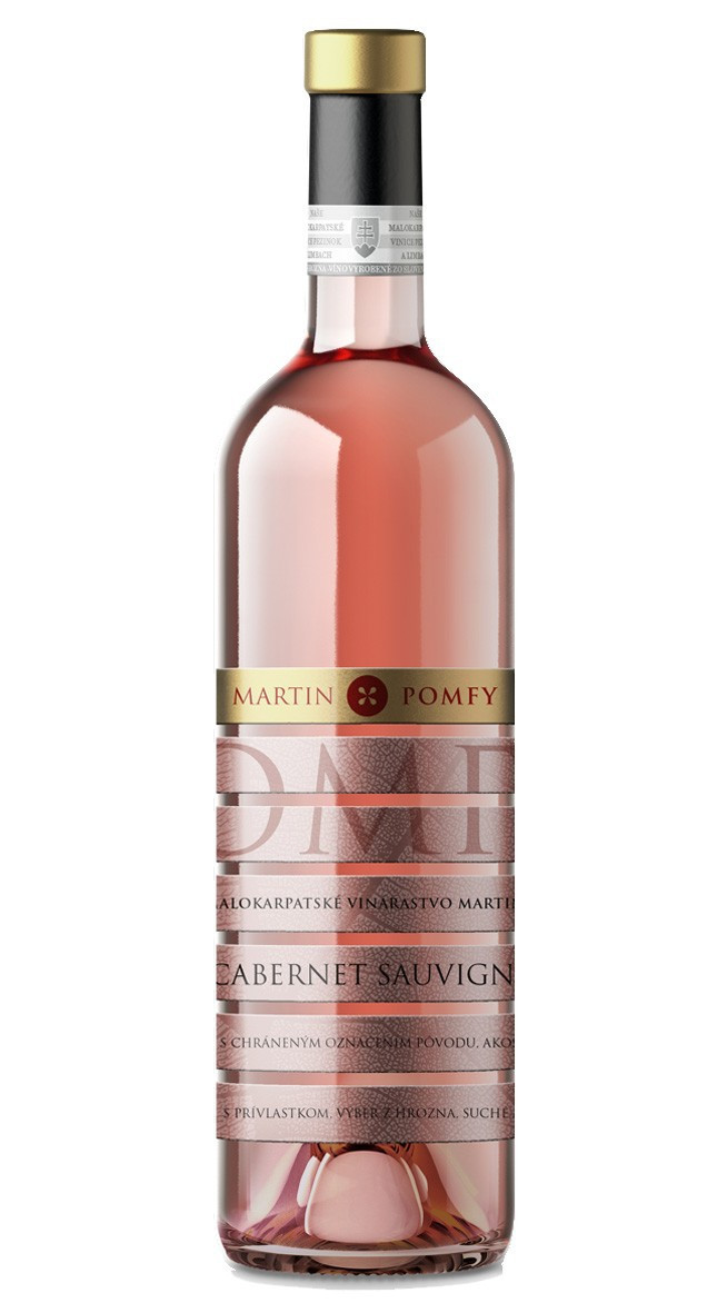 Martin Pomfy - Mavín ružové víno bez histamínu Cabernet Sauvignon.