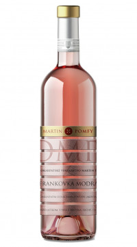 Martin Pomfy - Mavín ružové víno bez histamínu Frankovka modrá rose.